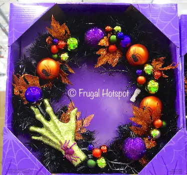 24-Inch Halloween Wreath with Witch's Hand at Costco