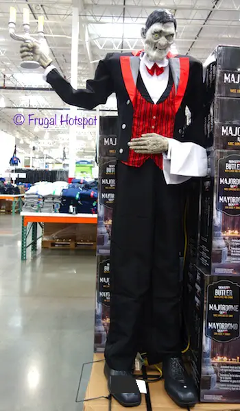 83-Inch Animated Halloween Butler with LED Lights and Sound at Costco