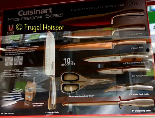 Cuisinart Professional Series 10-Piece Knife Block Set at Costco