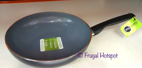 GreenPan Rio 11" Ceramic Nonstick Aluminum Wok at Costco GreenPan Rio 11" Ceramic Nonstick Aluminum Wok at Costco