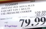 Instant Pot Nova Plus 6-Quart Costco Sale Price