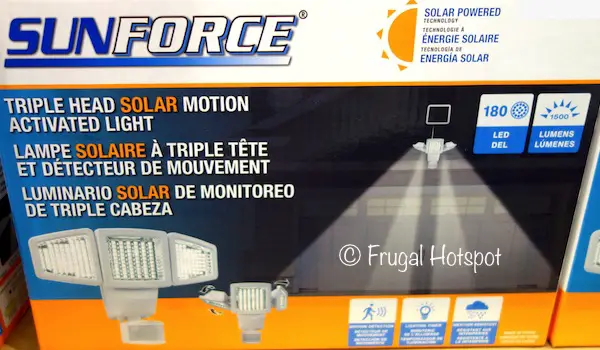 Sunforce Solar Motion Security Light at Costco