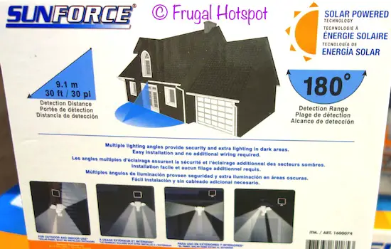 Sunforce Solar Motion Security Light at Costco Sunforce Solar Motion Security Light at Costco