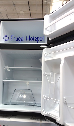 Interior of Willz 3.1 Cu. Ft. Refrigerator / Freezer at Costco