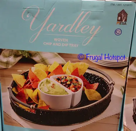 Mesa Yardley Woven 3-Piece Chip and Dip Tray at Costco