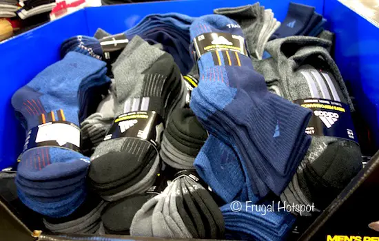 Adidas Men's High Quarter Socks 4-Pair at Costco Adidas Men's High Quarter Socks 4-Pair at Costco