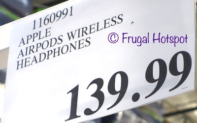 Costco Price: Apple AirPods Wireless Headphones