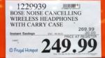 Bose QC35 NC Wireless Headphones Costco Sale Price
