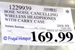 Bose QC35 Noise Cancelling Wireless Headphone Costco Sale Price