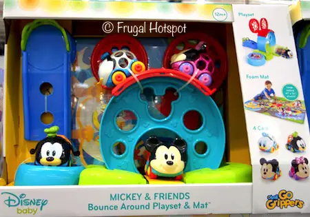 Disney Baby Mickey and Friends Playset Go Grippers Bounce Around Playset and Mat at Costco