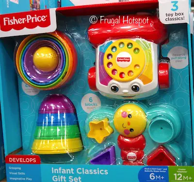 Fisher Price Infant Classic 3-Piece Gift Set at Costco