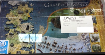 Game of Thrones Westeros and Essos 4D Puzzle at Costco