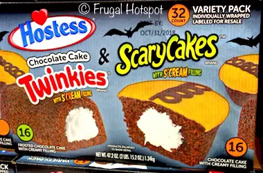 Hostess Halloween Cupcakes and Twinkies 32-count at Costco