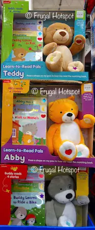 Costco: Kidsbooks Learn-To-Read Pals. Choose from Teddy the bear, Abby the cat, OR Buddy the dog.