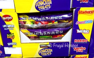 Costco Kirkland Signature Funhouse Treats 92 oz (Haribo Gummy Bears, LifeSavers Gummies, Nerds, Skittles, Sour Patch Kids, Starburst, Swedish Fish, Sweetarts, Twizzlers Twists)