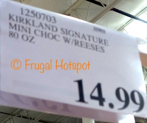 Costco Price: Kirkland Signature Mini Favorites 80 oz (Baby Ruth, Butterfinger, Milky Way, Reese's, Snickers, Twix, Snickers Almond)