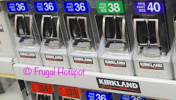 Kirkland Signature Reversible Leather Belt at Costco