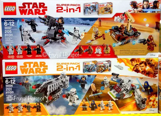 Lego Star Wars 2-in-1 Super Pack: Troopers/Imperial Patrol OR First Order/Tatooine at Costco