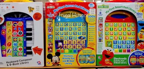 Costco: My First Smart Pad Library Module w/8-Book Library: Choose from Baby Einstein Keyboard OR Disney Mickey Mouse OR Sesame Street.