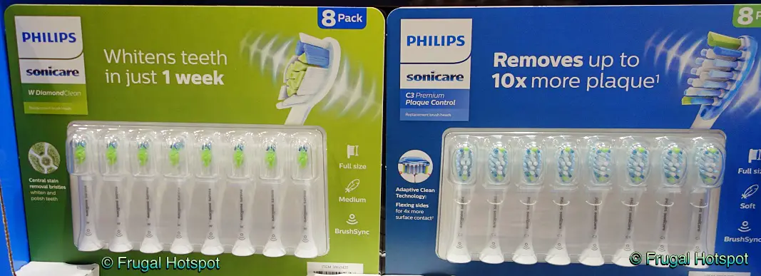 Philips Sonicare Brush Head 6-Pack DiamondClean or Plaque Control | Costco