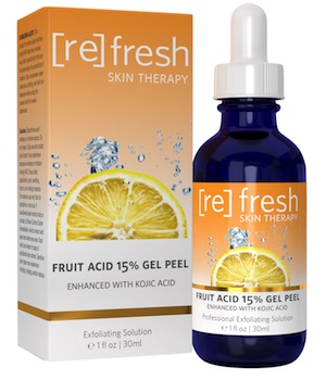 Refresh Skin Therapy Fruit Acid 15% Gel Peel 1 oz