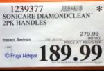 Sonicare DiamondClean Toothbrush Costco Sale Price