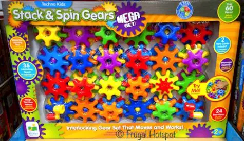 Techno Kids Stack and Spin Gears Mega Set by The Learning Journey at Costco