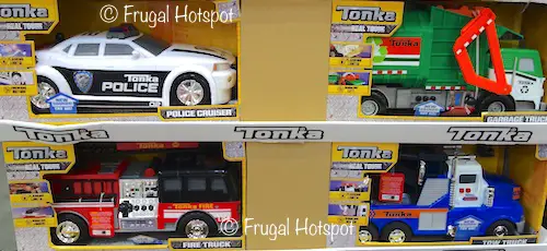 Tonka Mighty Motorized Vehicle: Police Cruiser, Garbage Truck, Fire Truck OR Tow Truck | Costco