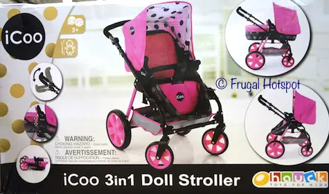 iCoo 3-in-1 Doll Stroller at Costco