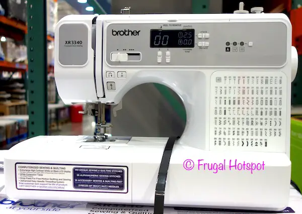 Brother Computerized Sewing and Quilting Machine XR3340 at Costco