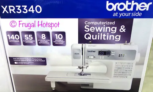 Brother Computerized Sewing and Quilting Machine XR3340 at Costco