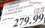 Calphalon Nonstick Space Saving Cookware Costco Sale Price