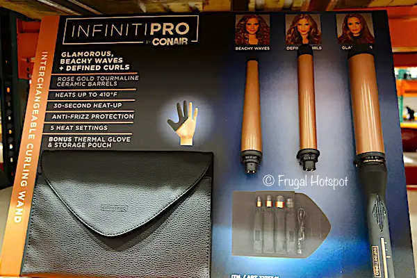 Costco Display: Conair Infiniti Pro Interchangeable Curling Wand