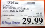 Costco Sale Price: Conair Infiniti Pro Interchangeable Curling Wand Hair Results Costco Sale Price: Conair Infiniti Pro Interchangeable Curling Wand Hair Results