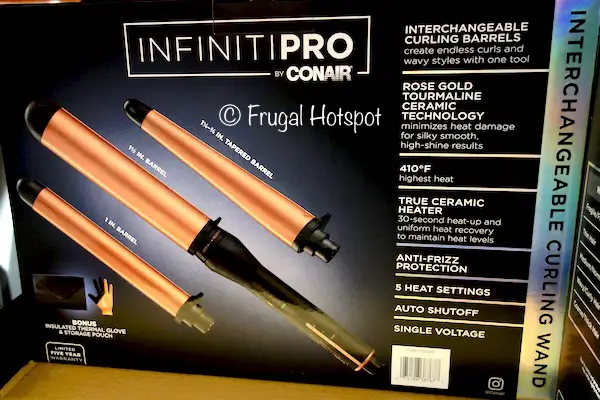 Conair Infiniti Pro Interchangeable Curling Wand at Costco
