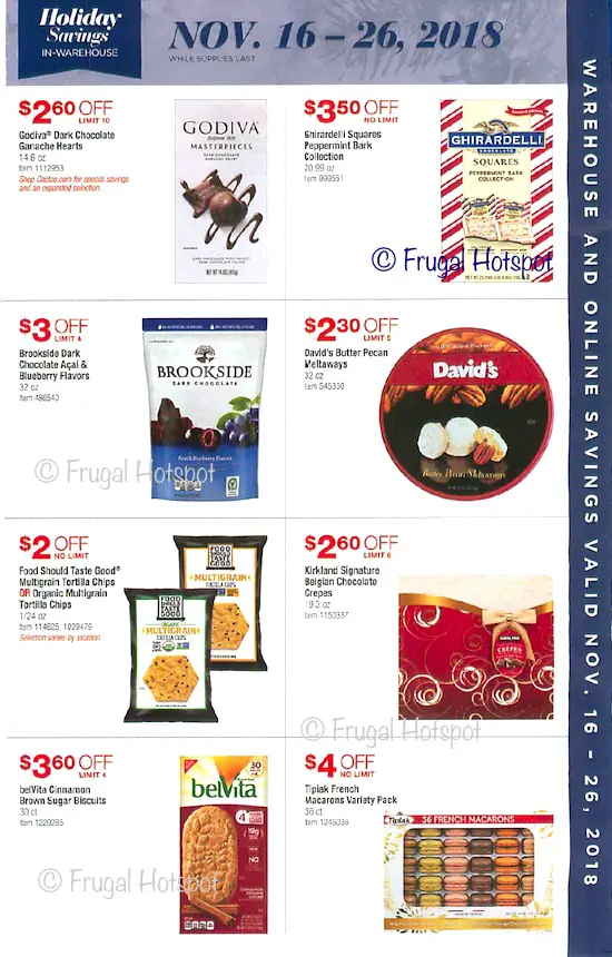 Costco Holiday Savings 2018 Coupon Book Page 11