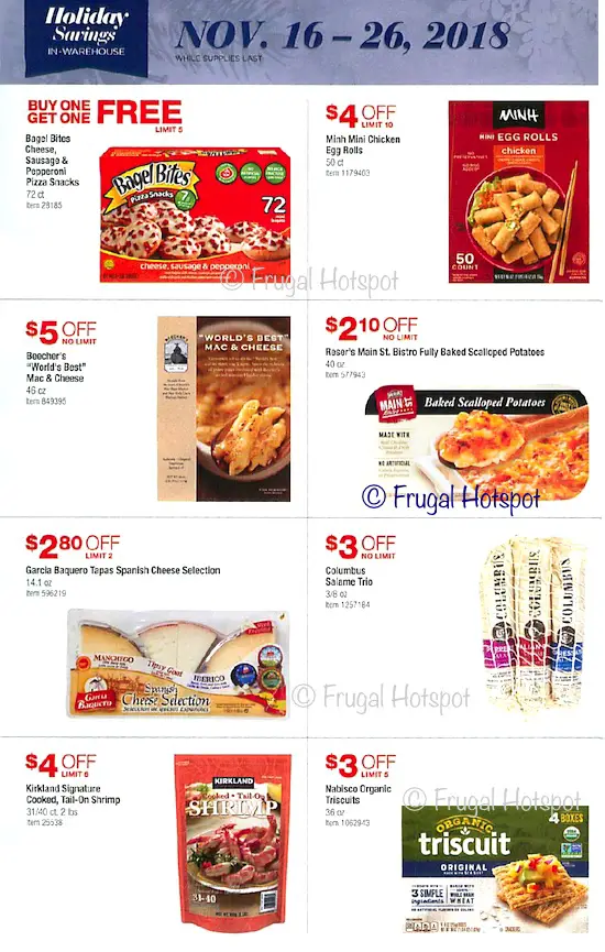 Costco Holiday Savings 2018 Coupon Book Page 12