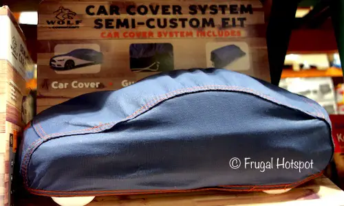 Costco Display: Covercraft Wolf Semi-Custom Fit Blue Denim Car Cover