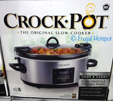 Crock Pot 7-Quart Cook & Carry Slow Cooker at Costco