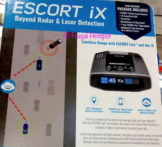 Escort iX Radar / Laser Detector at Costco Escort iX Radar / Laser Detector at Costco