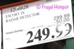 Costco Sale Price: Escort iX Radar / Laser Detector Costco Sale Price: Escort iX Radar / Laser Detector