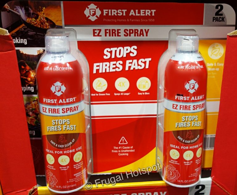 First Alert EZ Fire Spray Costco Sale! Frugal Hotspot