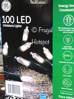 GE 100 LED Miniature Lights | Costco Christmas Decor 2018