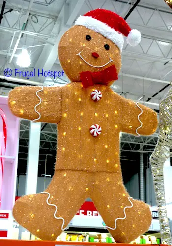 Gingerbread Man with LED Lights | Costco Christmas Decoration 2018