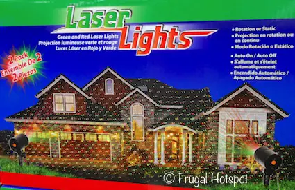 Green and Red Laser Lights 2-Pack | Costco Christmas Decor 2018