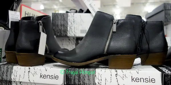 Kensie Ladies Leather Short Boot at Costco
