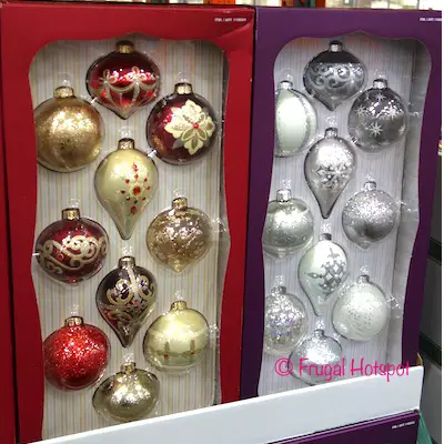 Kirkland Signature Glass Ornaments 10-Count | Costco Christmas Decoration 2018