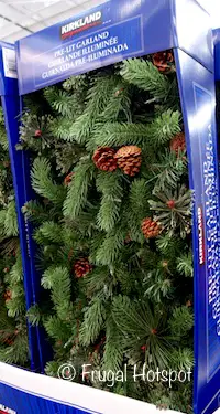 Kirkland Signature Pre-Lit Garland | Costco Christmas Decor 2018