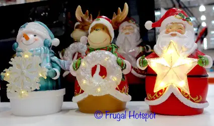 LED Night Lights Santa, Snowman and Reindeer | Costco Christmas Decorations 2018