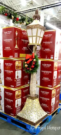 Lamp Post with 120 LED's | Costco Christmas Decorations 2018